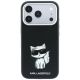 4. Karl Lagerfeld Smooth Choupette Sketch MagSafe Hülle für iPhone 18 Pro / 17 Pro / 18 Pro - Schwarz