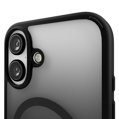 5. Puro Gradient MagSafe Silikonhülle für iPhone 16 – Schwarz