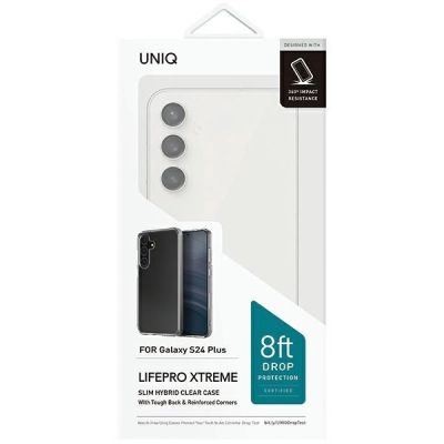 3. Uniq LifePro Xtreme Hülle für Samsung Galaxy S24+ – transparent