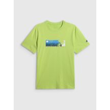 Herren-T-Shirt mit Aufdruck, regulär, Größe 4F 4FWSS26TTSHM3335-42S