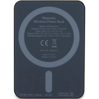 3. Powerbank Ferrari Metal Logo MagSafe 15W 5000mAh - schwarz