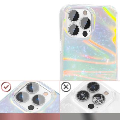 4. Kingxbar Shell Series luxuriöse elegante Hülle für iPhone 13 Pro Perlmint