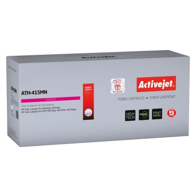 Activejet ATH-415MN Toner (ersetzt HP 415A W2033A; Supreme; 2100 Seiten; rot) mit Chip