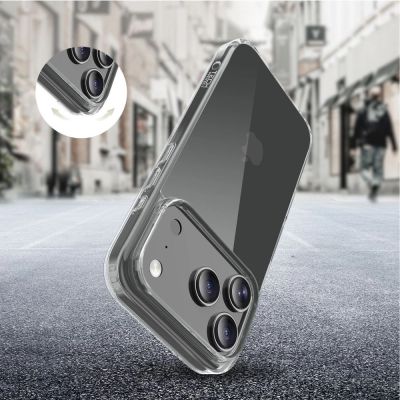 4. Tech-Protect FlexAir Hybrid Case für iPhone 17 Pro Max - Transparent