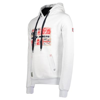 4. Herren-Sweatshirt Geographical Norway GPEPE 2 MEN 100 EO BS2 (WT1874H/GN-WHITE)