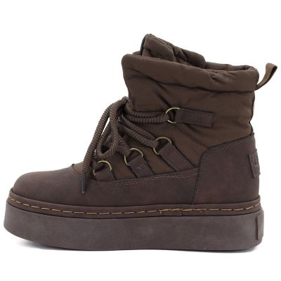 3. Damen-Plateau-Schneestiefel in Schokoladenbraun, Big Star UU274191