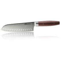 GEFU ENNO Santoku-Messer mit Rillen, 18 cm