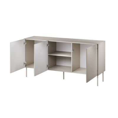 2. SIENA Kommode 150,5 x 40 x 75 cm, Kaschmir matt