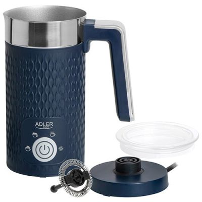 ADLER AD 4494d Milchaufschäumer marineblau