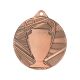 6. Bronzemedaille insgesamt mit Pokal