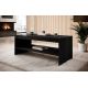 2. PAFOS Couchtisch 120x60xH.50 schwarz matt