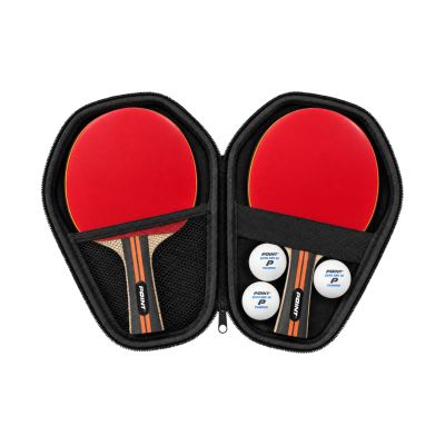 2. Point 1-Star Tischtennisset 2 Schläger + 3 Bälle + Schutzhülle KAT00922