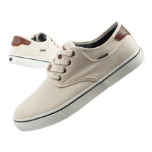 Wrangler Herren-Sneaker Calypso Derby, Freizeitschuhe in Ecru, modisch und bequem