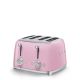2. Smeg TSF03PKEU Toaster 6 4 Schlitze 2000 W Pink
