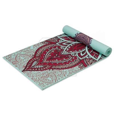 3. Yoga mat Gaiam Ara Rouge reversible 6 mm 63368