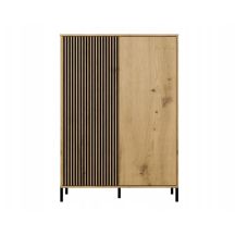 KAMARO 2DD SLIM/GŁ ARTISAN VITRINE KPL