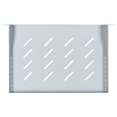 9. LANBERG Regal für Schränke 19" 600 mm (1 HE, 483 x 330 mm) Grau AK-1004-S