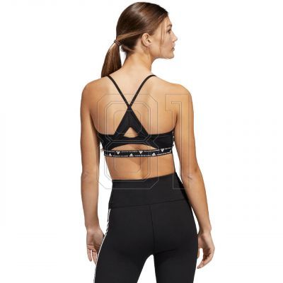 4. adidas Aeroreact Training Light-Support 3-Streifen-BH W HC7862