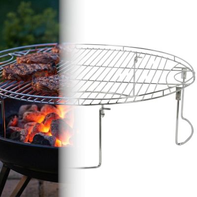 5. 65 cm Grill mit klappbaren Beinen für einen Gartenkamin
