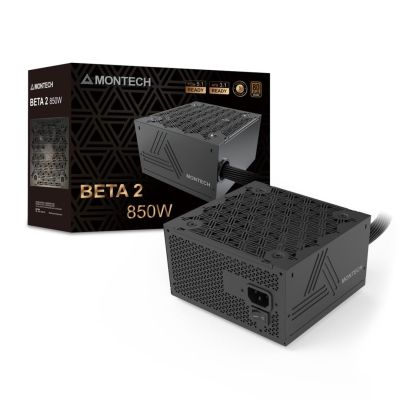 8. Montech BETA 2 Netzteilmodul 850 W 20+4 Pin ATX Schwarz
