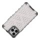 7. Honeycomb Handyhülle Schutzhülle mit TPU Rahmen für iPhone 13 Pro Max grün