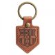 FC Barcelona Schlüsselanhänger, original lizenziertes Lederwimpel BLL7061
