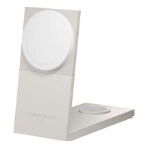 15-W-Qi2-Wireless-Ladegerät für drei Geräte, kompatibel mit MagSafe (Sandstein)