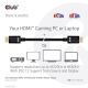 7. CLUB3D CAC-1375 HDMI-Kabel 5 m HDMI Typ A (Standard) Schwarz