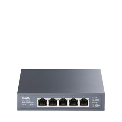 5. Unmanaged Switch Cudy HS105 5x10/100/1000/2500Mbps