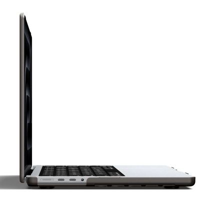 3. Spigen AirSkin Hülle für MacBook Pro 16" 2021 / 2023 / 2024 / 2025 / 2026 - Halbtransparent
