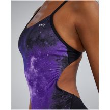 Damen-Badeanzug TYR W CUTOUT STARBNE 32