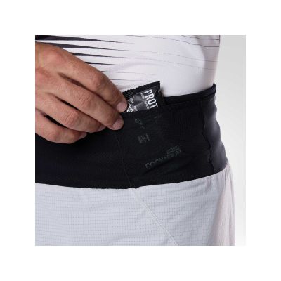 4. ROSSIGNOL M Sapa 2-in-1 Short 7' Herrenshorts grau