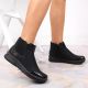 4. Bequeme, isolierte Stiefeletten mit Reißverschlüssen Rieker W RKR555