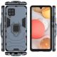 3. Ring Armor robuste Kickstand TPU/PC Panzer Handyhülle Hard Case für Samsung Galaxy A42 5G blau