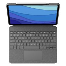 Logitech Combo Touch QWERTZ Deutscher Smart Connector Grau