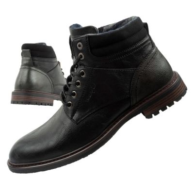 Wrangler George Herrenschuhe Chelsea Boots elegant modisch schwarz