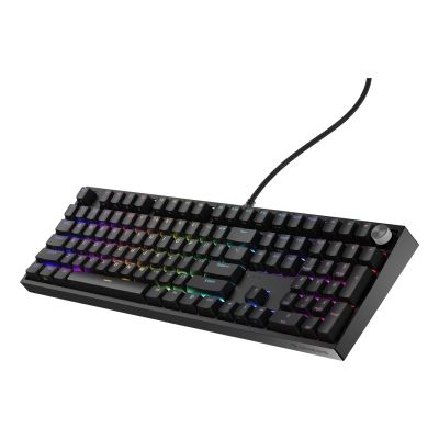 6. GENESIS THOR 404 USB QWERTY Tastatur Englisch Schwarz
