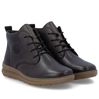 4. Damen-Ankle-Boots aus Leder, gefüttert, braun, Rieker Z0022-25