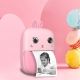 11. Mini-Thermodrucker für Kinder mit Kamera und Camcorder - Rosa