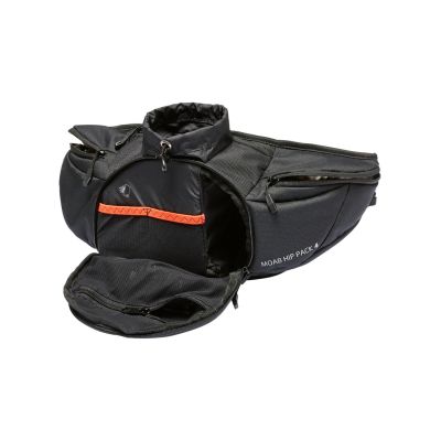 4. Vaude Moab Hip Pack 4 Fahrradtasche – Schwarz