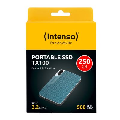 2. Externe SSD Intenso TX100 250 GB, Blau