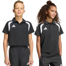 adidas Tiro 26 League Poloshirt für Kinder Schwarz KF3407