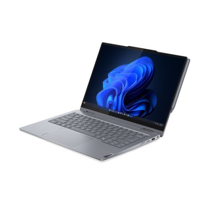 4. Lenovo ThinkBook 14 G5 2-in-1 Ultra 7 255U, 14 Zoll WUXGA Touch IPS-Display (300 Nits, glänzend), 16 GB DDR5-5600 SSD, Intel-Grafikkarte, 1080p-Kamera, 60 Wh-Akku, Windows 11 Pro, Luna Gray, 3 Jahre Vor-Ort-Service