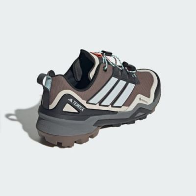 8. Damen-Schuhe adidas TERREX Skychaser GTX – Earth strata/Grey one/Semi flash aqua, Größe: 38