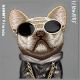 7. Nimmy Glasses Cool Dog Case für iPhone 16 Pro Max - Grau