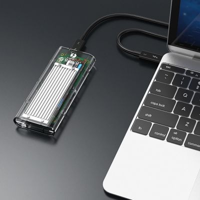4. Orico TCM2-C3 M.2 NVME auf USB-C 10Gb/s Festplattenlaufwerk - Grau