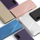 5. Clear View Case Cover für Samsung Galaxy A72 4G schwarz