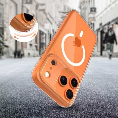 6. Tech-Protect Magpeak Magsafe CC Case für iPhone 17 Pro - Transparent