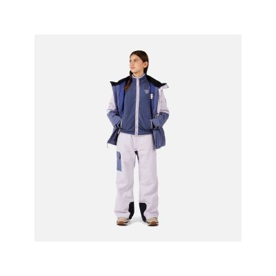 2. ROSSIGNOL JR STRAWPILE FLEECE FZ Kinder-Sweatshirt blau
