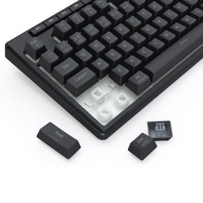 9. REDRAGON K516RGB-PRO SHIVA PRO 87 Tastatur USB + RF Wireless + Bluetooth Schwarz
